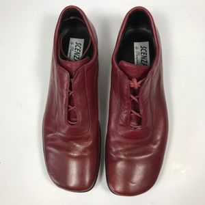 scenza leather sneakers